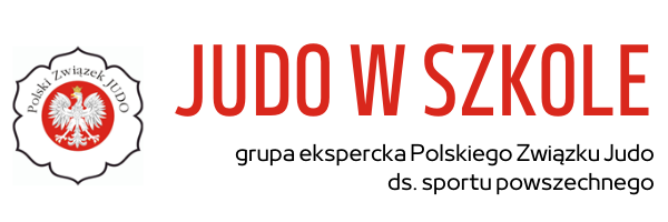 Logo Polskiego Związku Judo i napis Judo w Szkole grupa ekspercka ds. sportu powszechnego